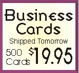 Bargain Card $19,95